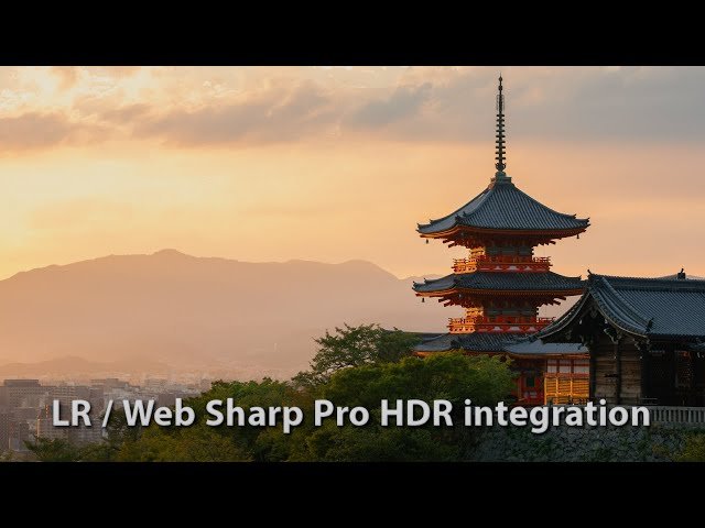 Batch Export HDR Photos via Web Sharp Pro's Lightroom Integration