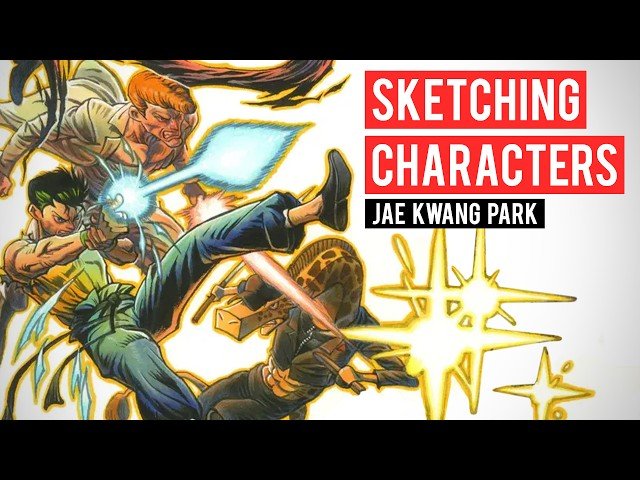 Drawing without Overthinking - Complex Character Sketching Techniques