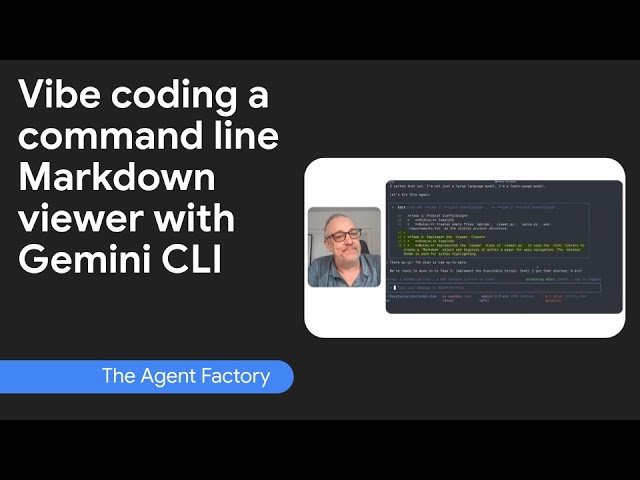 Vibe Coding a Command Line Markdown Viewer with the Gemini CLI