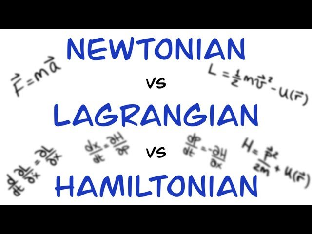 Lagrangian Mechanics Sequence