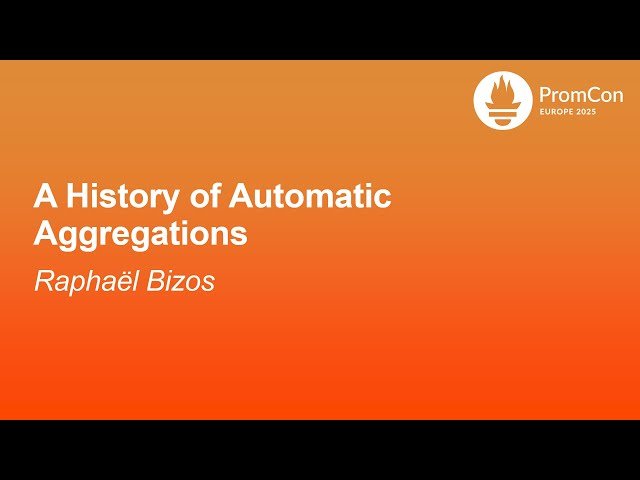 A History of Automatic Aggregations