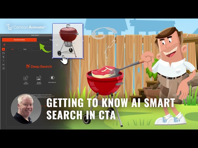 Getting to Know AI Smart Search in Cartoon Animator