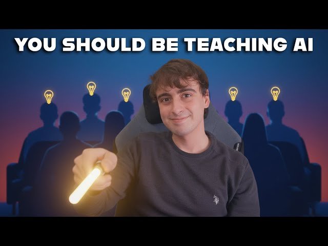 You Should Be Teaching AI - Creating Educational Content for AI Adoption
