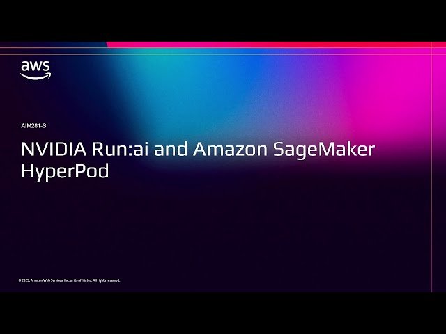 NVIDIA Run:ai and Amazon SageMaker HyperPod Integration for Distributed Training