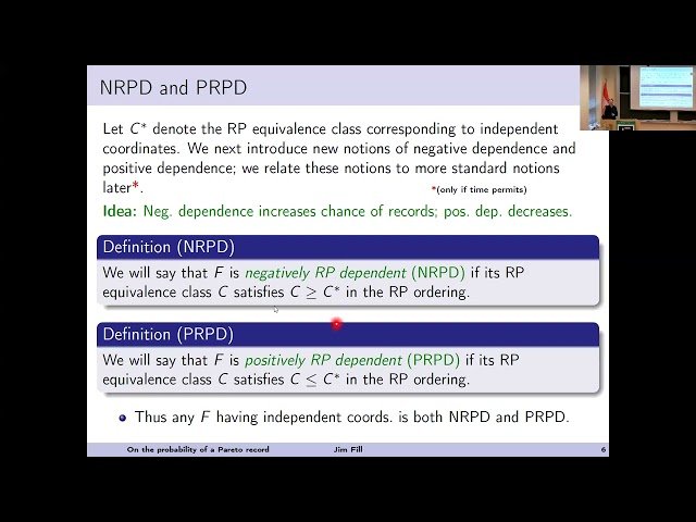 On the Probability of a Pareto Record