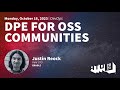 Developer Productivity Engineering for Open Source Software Communities