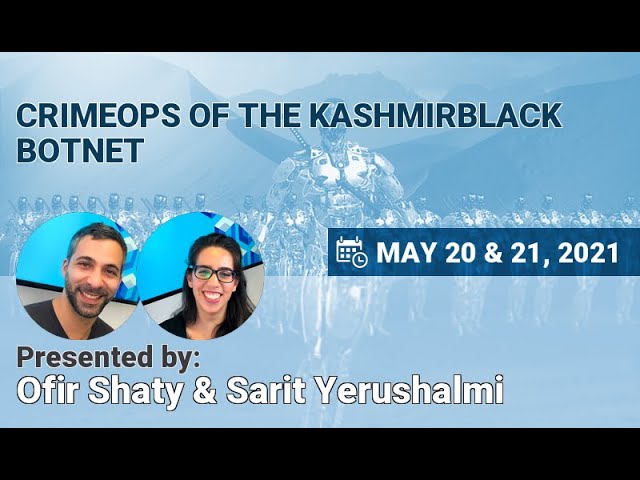 CrimeOps of the KashmirBlack Botnet