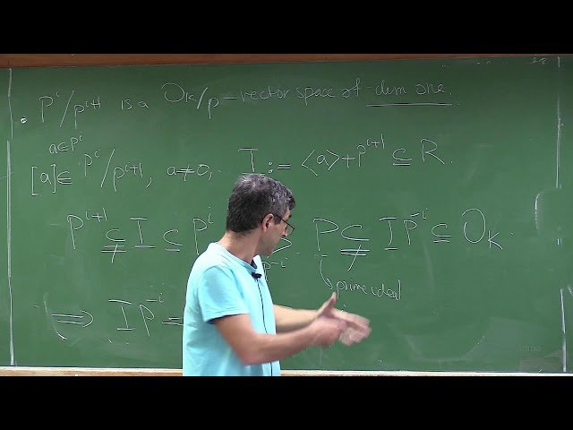 Teoria Álgebrica dos Números - Aula 07 - 22/01/2025