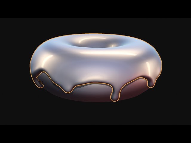 Blender Donut 5.0 - Modeling and Sculpting Dripping Icing - Part 3