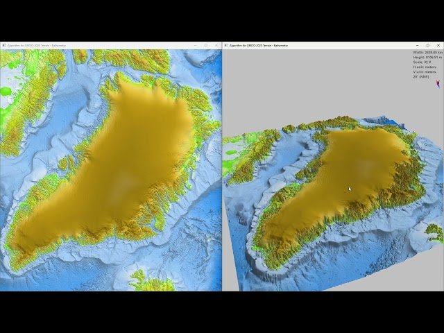 Visualizing the Topography of Greenland
