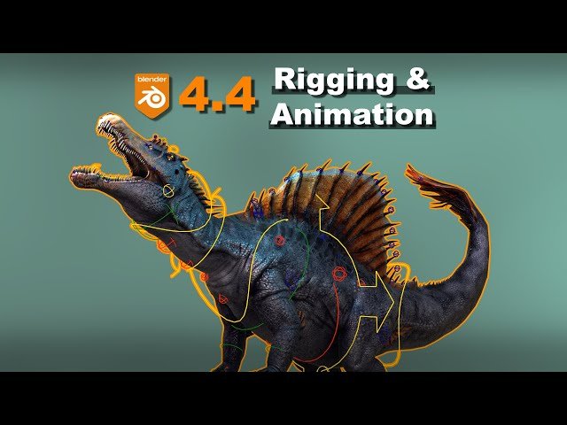 Blender 4.4: New Rigging and Animation Features
