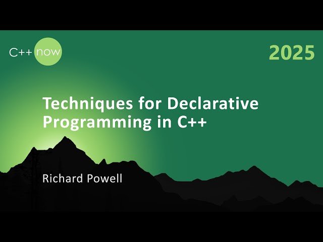 Techniques for Declarative Programming in C++