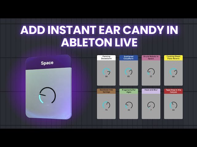 Superknobs - SPACE Showcase - 30 One-Knob Ableton Live Racks
