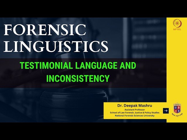 Testimonial Language and Inconsistency