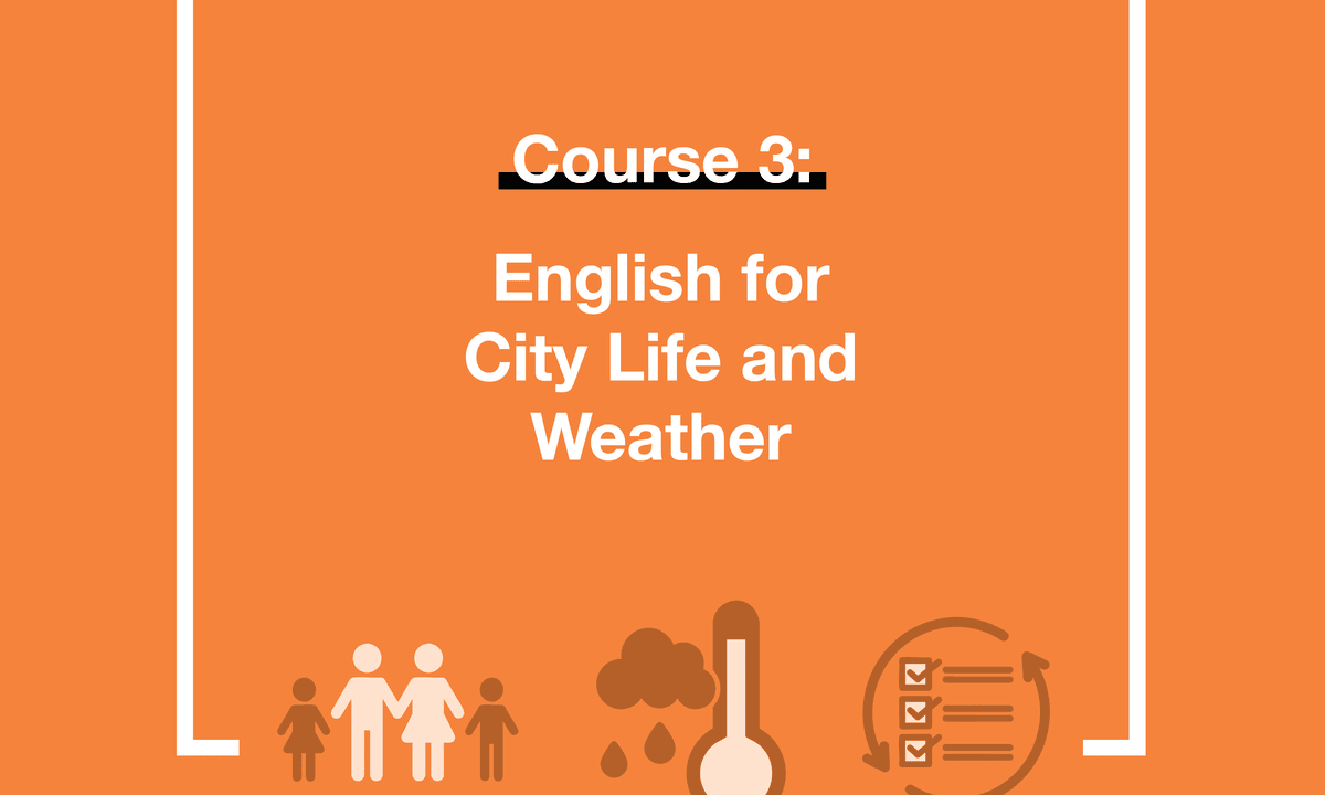 English for City Life and Weather