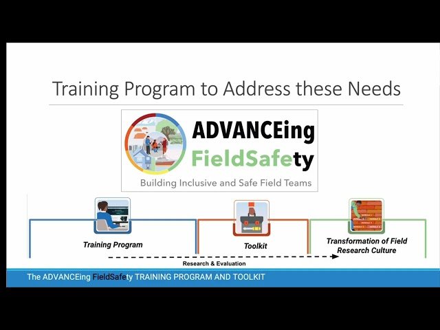 Transforming Field Culture - Insights from the ADVANCEing FieldSafety Program