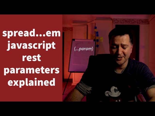 Free Video: ES2015 JavaScript Features - Rest Parameters, Spread ...
