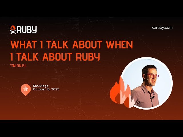 What I Talk About When I Talk About Ruby