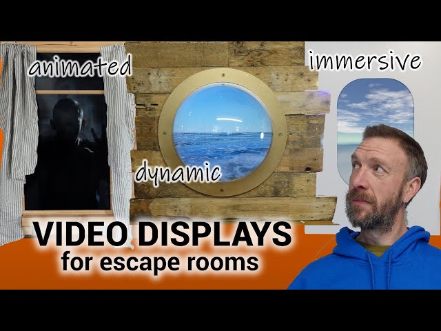Creating Immersive Video Displays for Escape Rooms and Theatre Using Unity3D