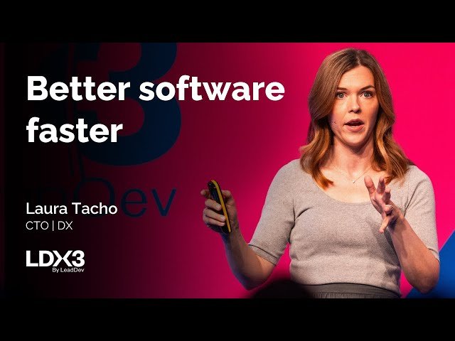 Better Software Faster - Using the Core 4 Framework to Measure and Communicate Productivity Gains