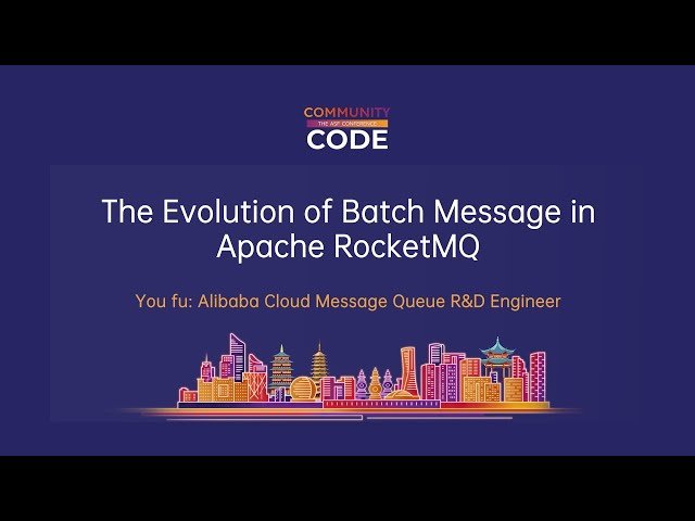 The Evolution of Batch Message in Apache RocketMQ