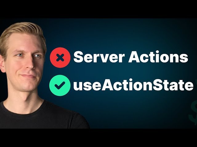 useActionState - New in React 19 and Next.js 15 - Critical Hook for Server Actions