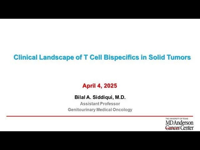 Clinical Landscape of T Cell Bispecifics in Solid Tumors