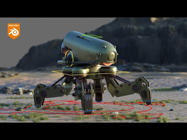 Mech Rigging in Blender