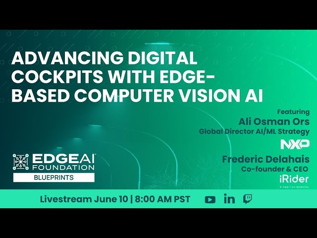 EDGE AI BLUEPRINTS - Advancing Digital Cockpits with Edge-Based Computer Vision AI