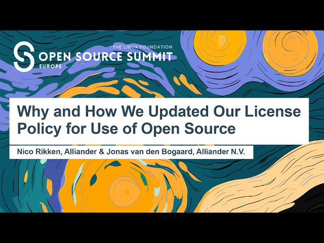 Why and How We Updated Our License Policy for Use of Open Source