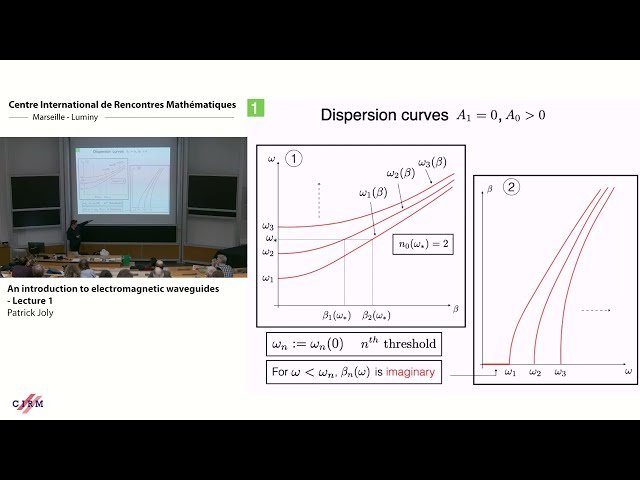 An Introduction to Electromagnetic Waveguides - Lecture 1