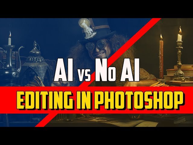 AI vs. No AI in Photoshop - Comparing Retouching Approaches