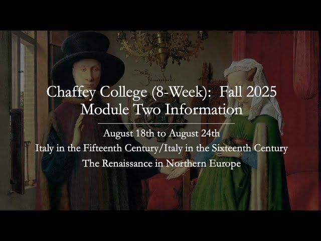 Survey of Western Art II - Module Two - Fall 2025