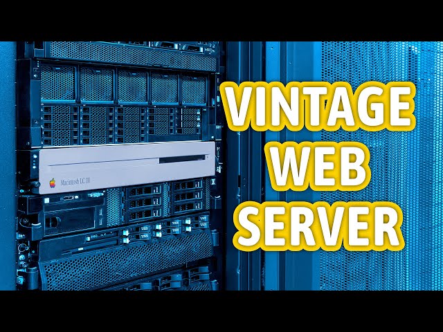 Building a Vintage Macintosh Web Server