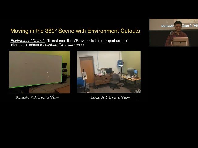 VirtualNexus - Enhancing 360-Degree Video AR/VR Collaboration with Environment Cutouts