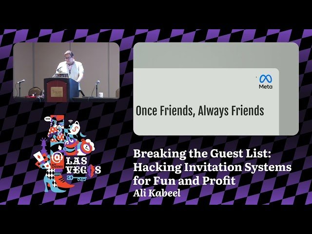 Breaking the Guest List - Hacking Invitation Systems for Fun and Profit