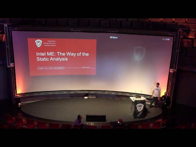 Intel ME - The Way of the Static Analysis