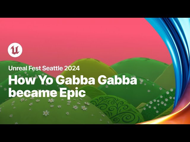 Virtual Production Techniques in Yo Gabba Gabba Using Unreal Engine 5