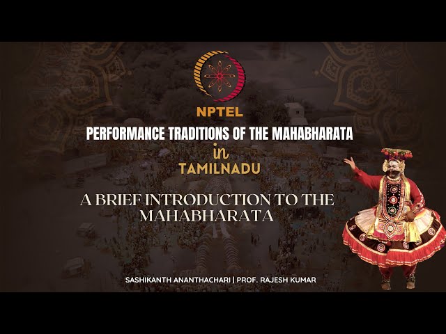 A Brief Introduction to the Mahabharata