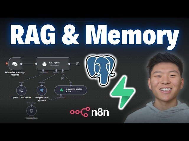 How to Set Up Supabase and Postgres for RAG Agent with Memory in n8n - 2025