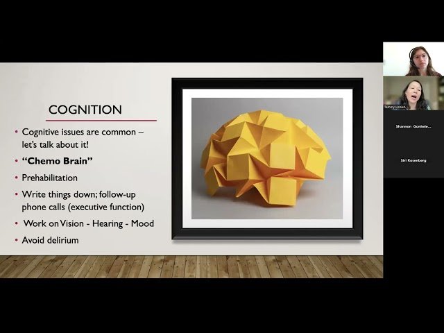 Older Adults with Gastrointestinal Cancer - Cognition and Cognitive Health Management