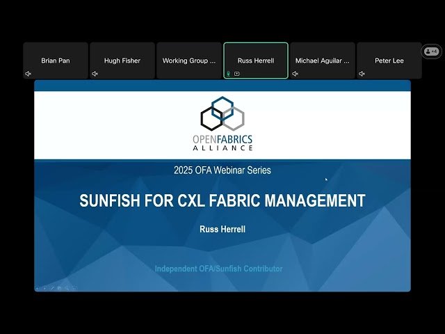 Exploring OFA Sunfish with CXL-FAM Appliances and Memory Disaggregation