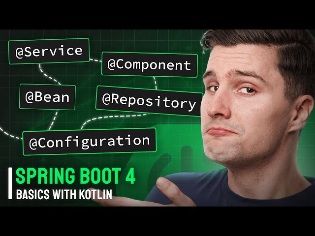 Dependency Injection, Autowiring and Beans - Spring Boot 4 Basics With Kotlin