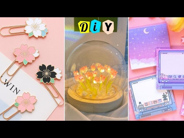 DIY Cute Stationery - How to Make Stationery Supplies at Home - Handmade Stationery - Easy Craft
