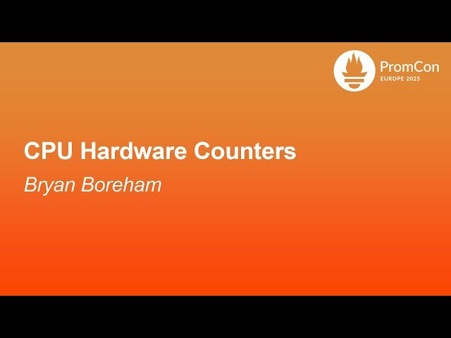 CPU Hardware Counters
