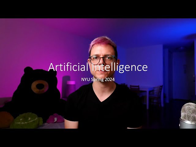 NYU Artificial Intelligence - Introduction to Machine Learning Fundamentals