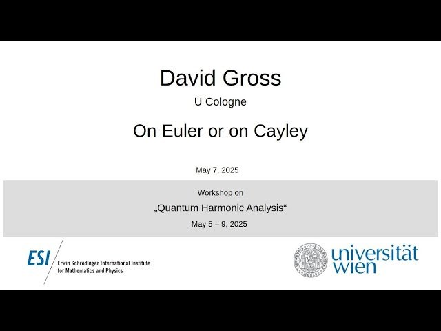 On Euler or on Cayley