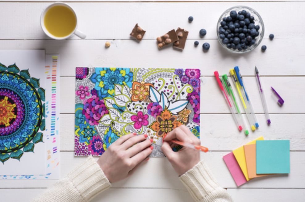 Virtual Art & Meditation (Kit Included) (Team Building)