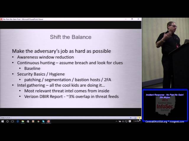 Incident Response - No Pain No Gain