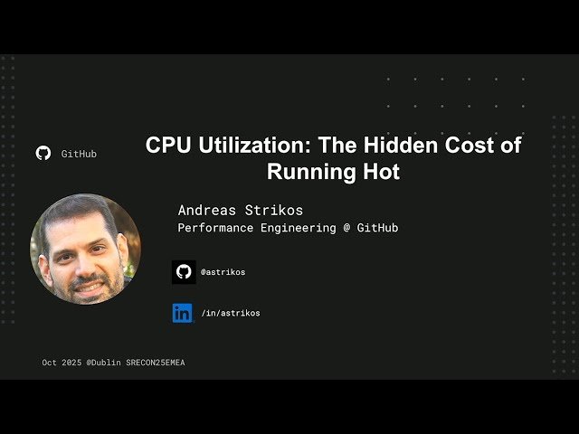 CPU Utilization - The Hidden Cost of Running Hot